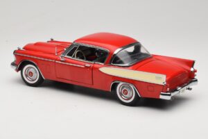 Studebaker Golden Hawk Apache Red Motor City 1:18 80009 Metal - imagen 7 de 8
