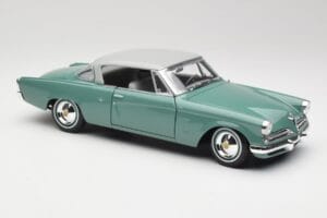 Studebaker Starliner Seafoam Verde & Shasta Blanco Maisto 1:18 31651 Metal - imagen 5 de 8