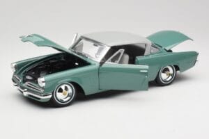 Studebaker Starliner Seafoam Verde & Shasta Blanco Maisto 1:18 31651 Metal - imagen 7 de 8