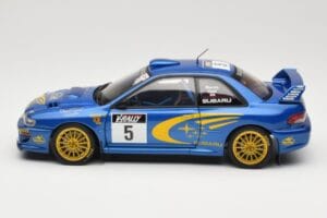 Subaru Impreza WRC #5 R. Burns / R. Reid Rally de France 1999 AUTOart 1:18 89993 Metal - imagen 4 de 8