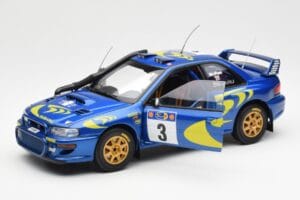 Subaru Impreza WRC #3 C. McRae / N. Grist Safari Rally Winner 1997 AUTOart 1:18 89792 Metal - imagen 2 de 8