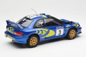 Subaru Impreza WRC #3 C. McRae / N. Grist Safari Rally Winner 1997 AUTOart 1:18 89792 Metal - imagen 3 de 8