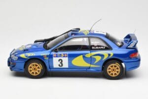 Subaru Impreza WRC #3 C. McRae / N. Grist Safari Rally Winner 1997 AUTOart 1:18 89792 Metal - imagen 4 de 8