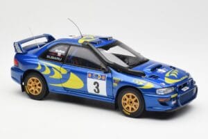 Subaru Impreza WRC #3 C. McRae / N. Grist Safari Rally Winner 1997 AUTOart 1:18 89792 Metal - imagen 6 de 8