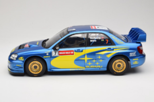 Subaru Impreza WRC S9 #7 P. Solberg / P. Mills Rally Great Britain 2003 Otto 1:12 G092 Resina - imagen 3 de 6