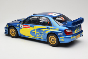 Subaru Impreza WRC S9 #7 P. Solberg / P. Mills Rally Great Britain 2003 Otto 1:12 G092 Resina - imagen 5 de 6