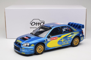 Subaru Impreza WRC S9 #7 P. Solberg / P. Mills Rally Great Britain 2003 Otto 1:12 G092 Resina - imagen 6 de 6
