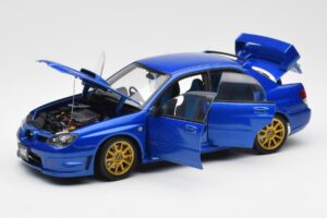 Subaru Impreza WRX STI GD Azul AUTOart 1:18 78681 Metal - imagen 2 de 8