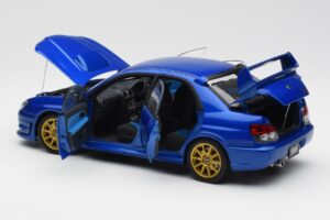 Subaru Impreza WRX STI GD Azul AUTOart 1:18 78681 Metal - imagen 5 de 8