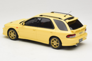 Subaru Impreza WRX STI Version VI Sport Wagon Cashmere Yellow Otto 1:18 OT1198 Metal - imagen 5 de 6