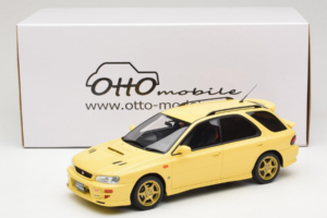Subaru Impreza WRX STI Version VI Sport Wagon Cashmere Yellow Otto 1:18 OT1198 Metal - imagen 6 de 6
