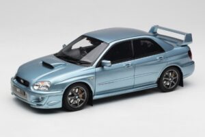 Subaru Impreza WRX STi WR1 GD P. Solberg Edition Ice Blue Metallic Otto 1:18 OT1114 Resina