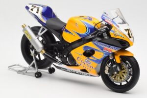 Suzuki GSX-R 1000 Team Alstare Corona Extra Y. Kagayama WSB 2005 Minichamps 1:12 122052271 Metal - imagen 4 de 6