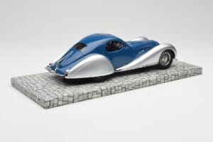 Talbot-Lago T150 C-SS Coupe Azul Plata Minichamps 1:18 107117122 Resina - imagen 2 de 6