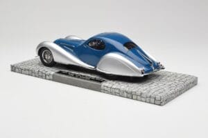 Talbot-Lago T150 C-SS Coupe Azul Plata Minichamps 1:18 107117122 Resina - imagen 5 de 6