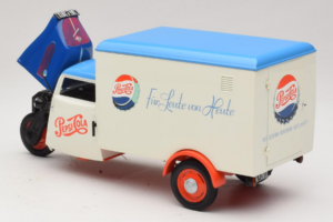 Tempo Dreirad Kastenwagen Pepsi Minichamps 1:18 150099024 Metal - imagen 5 de 8