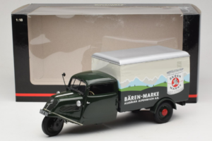 Tempo Hanseat Kastenwagen Baren Marken Minichamps 1:18 150099045 Metal - imagen 6 de 6