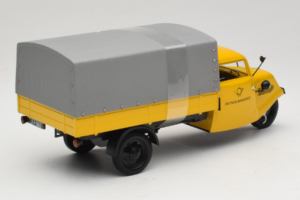 Tempo Hanseat Kastenwagen Deutsche Post Minichamps 1:18 TEMPO001 Metal - imagen 2 de 6