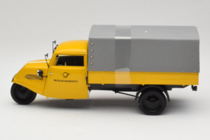Tempo Hanseat Kastenwagen Deutsche Post Minichamps 1:18 TEMPO001 Metal - imagen 3 de 6