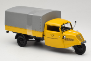Tempo Hanseat Kastenwagen Deutsche Post Minichamps 1:18 TEMPO001 Metal - imagen 4 de 6