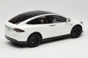 Tesla Model X Blanco OEM 1:18 TESLA001 Metal - imagen 3 de 8