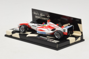 Toyota TF104 Panasonic #16 C. da Matta Panasonic Toyota Racing 2004 Minichamps 1:43 400040016 Metal - imagen 3 de 5