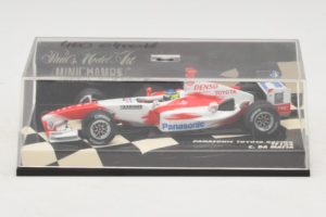 Toyota TF104 Panasonic #16 C. da Matta Panasonic Toyota Racing 2004 Minichamps 1:43 400040016 Metal - imagen 4 de 5