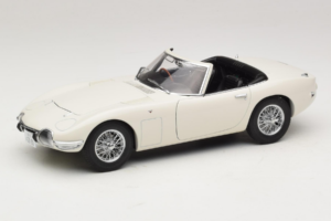 Toyota 2000 GT Descapotable Blanco James Bond Collection AUTOart 1:18 78731 Metal