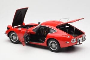 Toyota 2000 GT Rojo AUTOart 1:18 78741 Metal - imagen 5 de 8