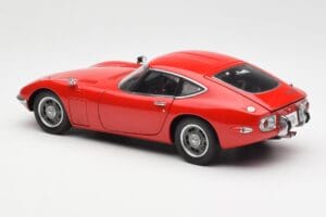 Toyota 2000 GT Rojo AUTOart 1:18 78741 Metal - imagen 7 de 8