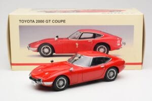 Toyota 2000 GT Rojo AUTOart 1:18 78741 Metal - imagen 8 de 8