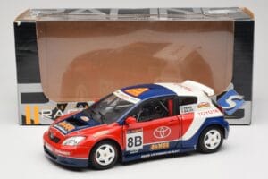 Toyota Auris WRC #8 Panis / Balas WRC 2003 Solido 1:18 90598 Metal - imagen 8 de 8