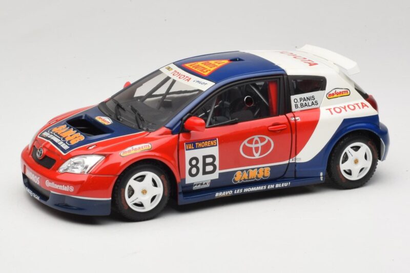 Toyota Auris WRC #8 Panis / Balas WRC 2003 Solido 1:18 90598 Metal