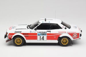 Toyota Celica 2000 GT RA21 #14 P-I. Walfridson RAC Rally 1977 IXO 1:18 18RMC189B Metal - imagen 3 de 6