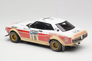Toyota Celica 2000 GT RA21 #18 J-L. Therier RAC Rally 1977 IXO 1:18 18RMC189C Metal - imagen 5 de 6