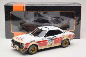 Toyota Celica 2000 GT RA21 #18 J-L. Therier RAC Rally 1977 IXO 1:18 18RMC189C Metal - imagen 6 de 6