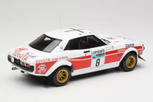 Toyota Celica 2000 GT RA21 #8 H. Mikkola / A. Hertz RAC Rally 1977 IXO 1:18 18RMC189A Metal - imagen 2 de 6
