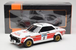 Toyota Celica 2000 GT RA21 #8 H. Mikkola / A. Hertz RAC Rally 1977 IXO 1:18 18RMC189A Metal - imagen 6 de 6