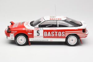 Toyota Celica GT-Four ST165 #5 R. Verreydt / G. Biar Haspengouw Rally 1990 IXO 1:18 18RMC119 Metal - imagen 3 de 6