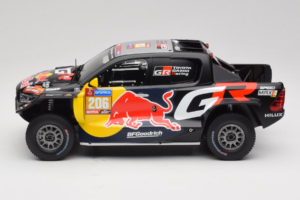 Toyota GR DKR Hilux Evo #206 L. Moraes / A. Monleon Rally Dakar 2024 IXO 1:18 18RMC238A Metal - imagen 3 de 6