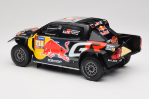 Toyota GR DKR Hilux Evo #216 S. Quintero / D. Zenz Rally Dakar 2024 IXO 1:18 18RMC238B Metal - imagen 5 de 6
