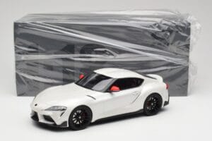 Toyota GR Supra A90 Fuji Speedway Edition White Pearl Metallic GT Spirit 1:18 GT341 Resina - imagen 6 de 6
