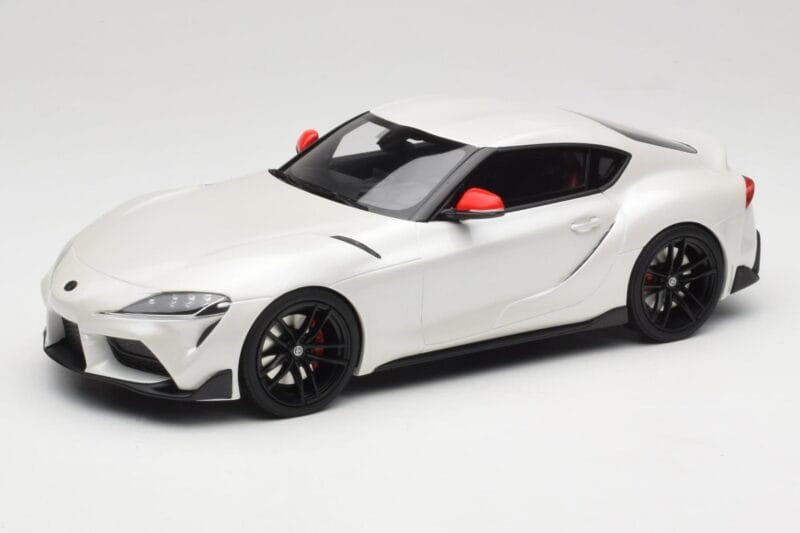 Toyota GR Supra A90 Fuji Speedway Edition White Pearl Metallic GT Spirit 1:18 GT341 Resina