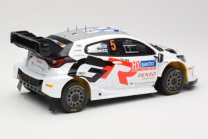 Toyota GR Yaris Rally1 #5 Toyota Gazoo Racing WRT S. Pajari / E. Malkonen Rally Finland 2024 IXO 1:18 18RMC217 Metal - imagen 2 de 6