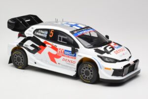 Toyota GR Yaris Rally1 #5 Toyota Gazoo Racing WRT S. Pajari / E. Malkonen Rally Finland 2024 IXO 1:18 18RMC217 Metal - imagen 4 de 6