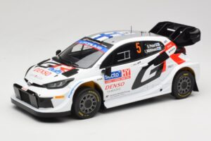 Toyota GR Yaris Rally1 #5 Toyota Gazoo Racing WRT S. Pajari / E. Malkonen Rally Finland 2024 IXO 1:18 18RMC217 Metal