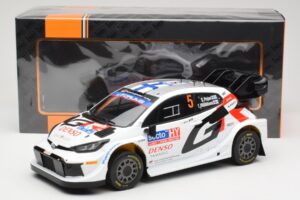 Toyota GR Yaris Rally1 #5 Toyota Gazoo Racing WRT S. Pajari / E. Malkonen Rally Finland 2024 IXO 1:18 18RMC217 Metal - imagen 6 de 6