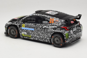 Toyota GR Yaris Rally2 #20 O. Solberg / E. Edmondson Rally Monte Carlo 2025 IXO 1:18 18RMC232 Metal - imagen 5 de 6