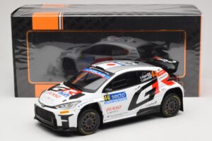 Toyota GR Yaris Rally2 #44 H. Kogure Rally Finland 2024 IXO 1:18 18RMC212B Metal - imagen 6 de 6