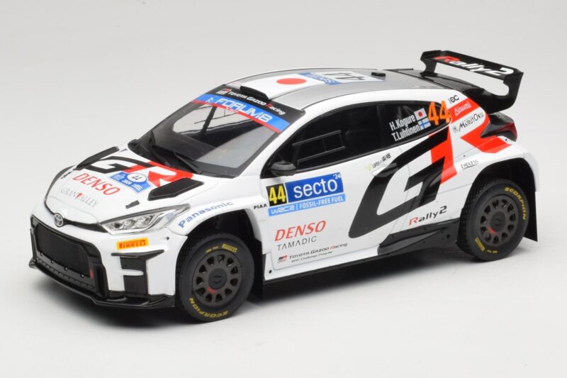 Toyota GR Yaris Rally2 #44 H. Kogure Rally Finland 2024 IXO 1:18 18RMC212B Metal